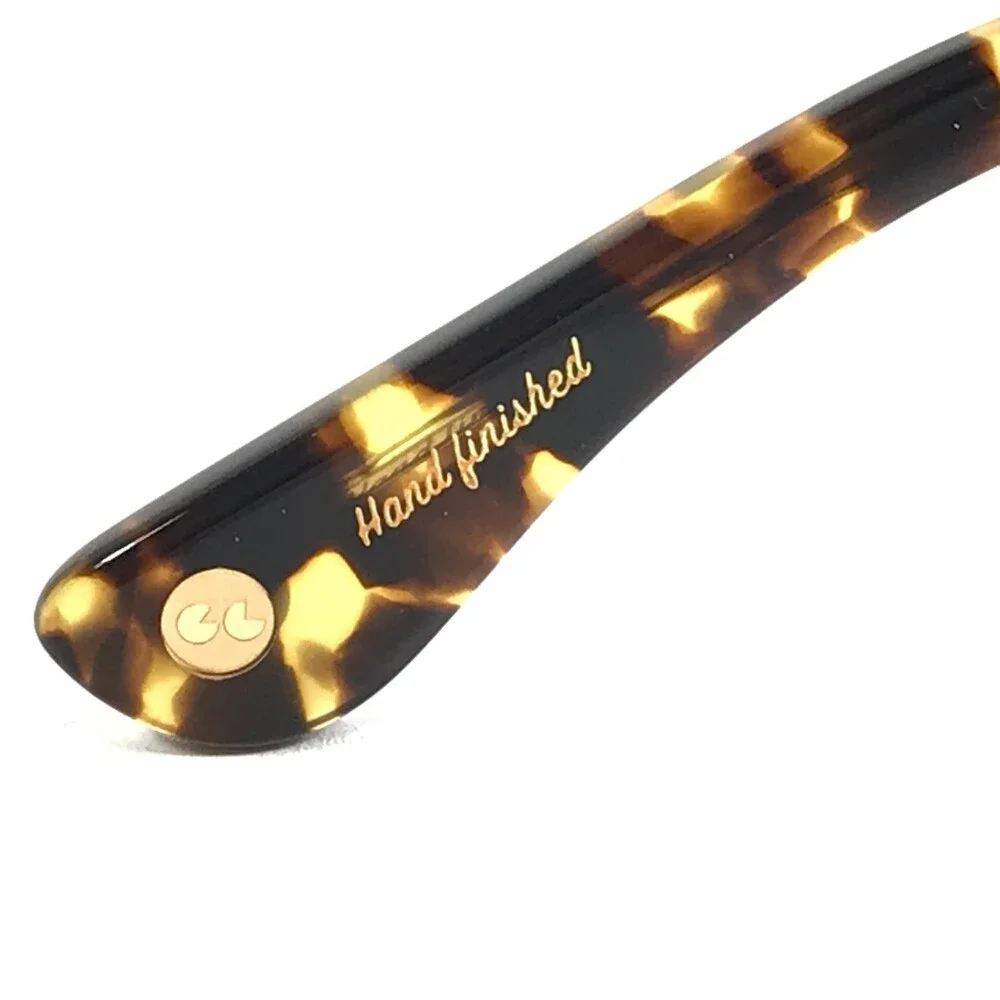 Garrett Leight Sunglasses OAKWOOD TUT-BG Tortoise Gold w/ Brown Gradient Lenses